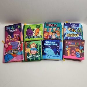 Hony Cognitive Cloth Book Collection - 8 cloth books